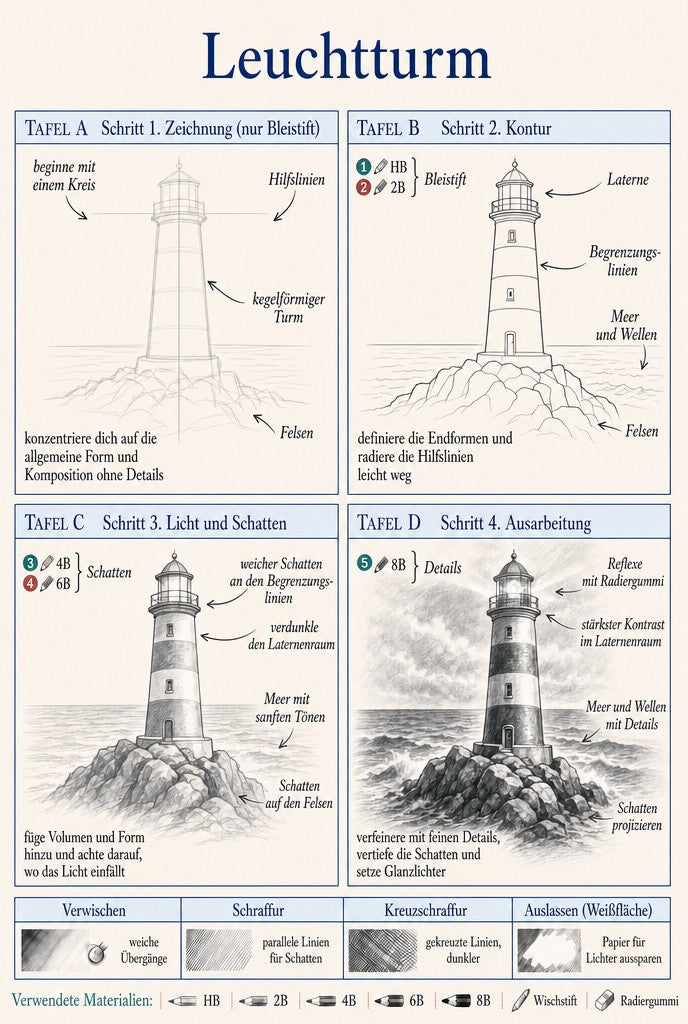 Schritt-für-Schritt-Übung — Leuchtturm