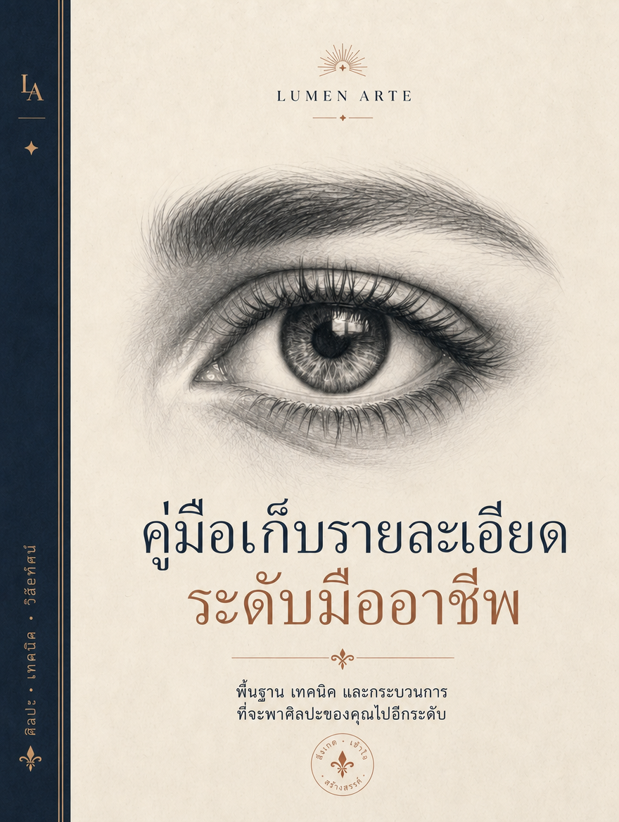 ปกคู่มือเก็บรายละเอียดระดับมืออาชีพ