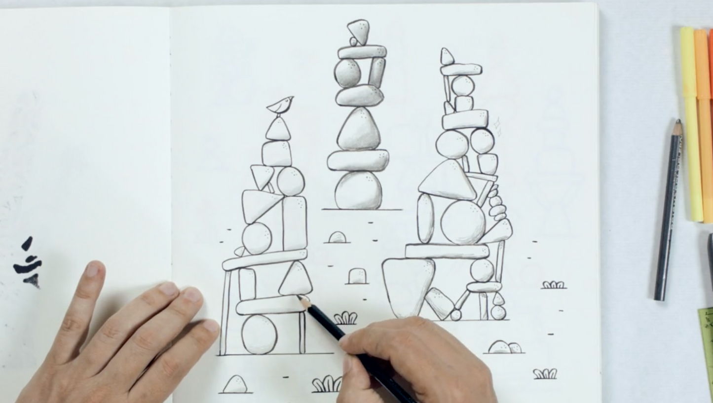 Dibujo desde Cero — Curso en video de fundamentos y técnicas para principiantes