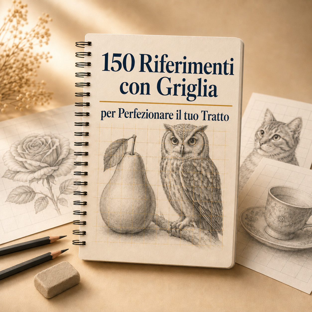 150 Referencias con Cuadrícula para Perfeccionar tu Trazo