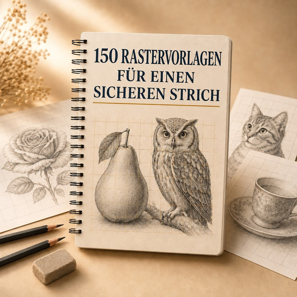 150 Rastervorlagen für einen sicheren Strich