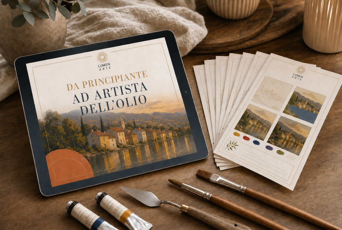 De Principiante a Artista del Óleo™ — 165 proyectos guiados paso a paso
