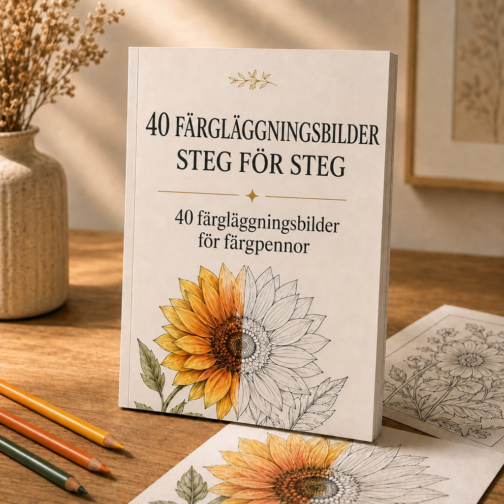 Färglägg steg för steg