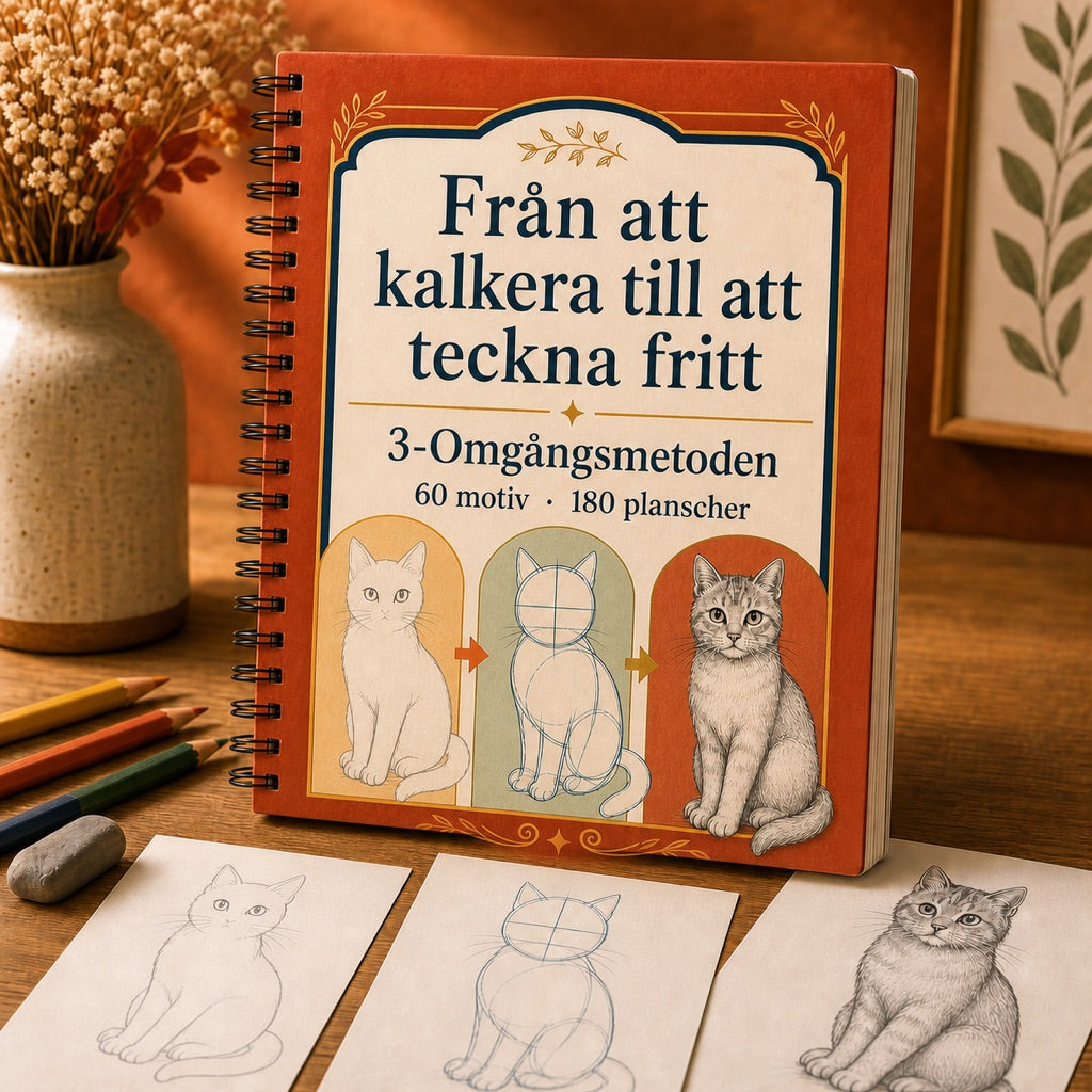 SV — Från att kalkera till att teckna fritt