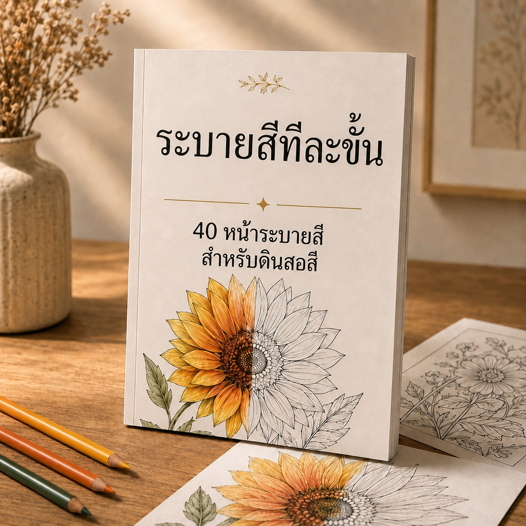 ระบายสีทีละขั้น
