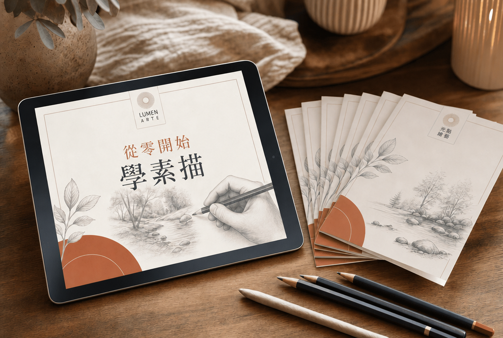 從零開始學素描完整套組圖片