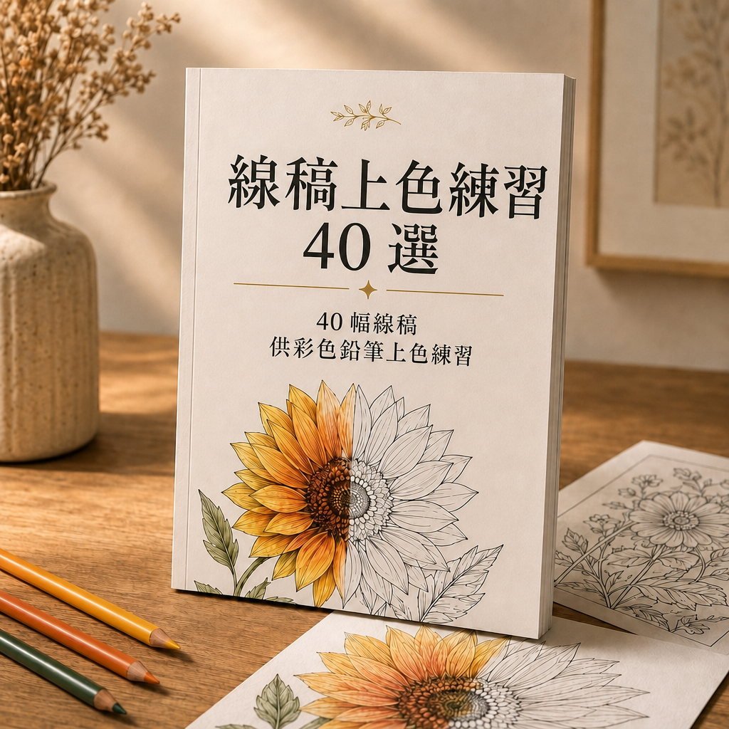線稿上色練習 40 選
